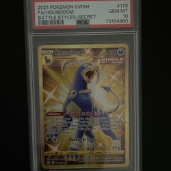 Pokemon PSA 10 FA Houndoom