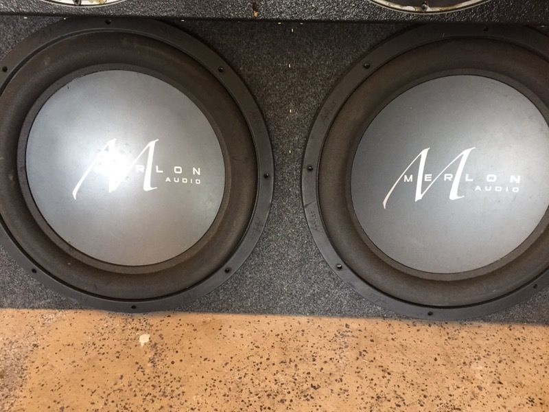 Merlon audio 15 inch subwoofer