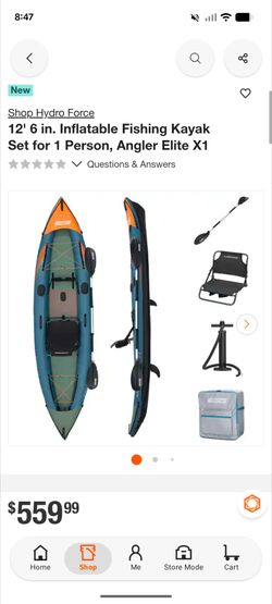 Hydro Force angler elite X1