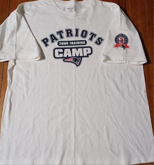 Men's Size Xlarge Training Camp Issued New England Patriots 2009