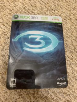 Xbox 360 Halo 3 video game never open limited edition