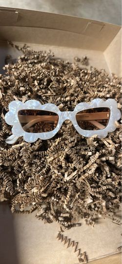 White Cloud Frame Sunglasses