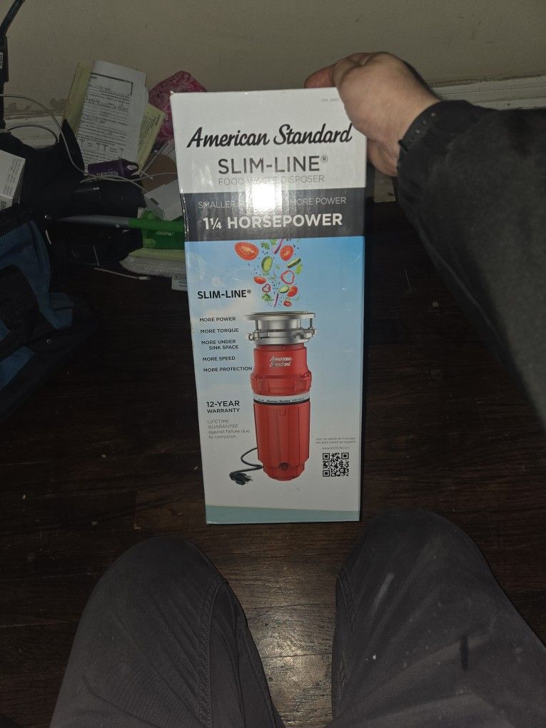 American Standard Slim Line Waste Disposer 