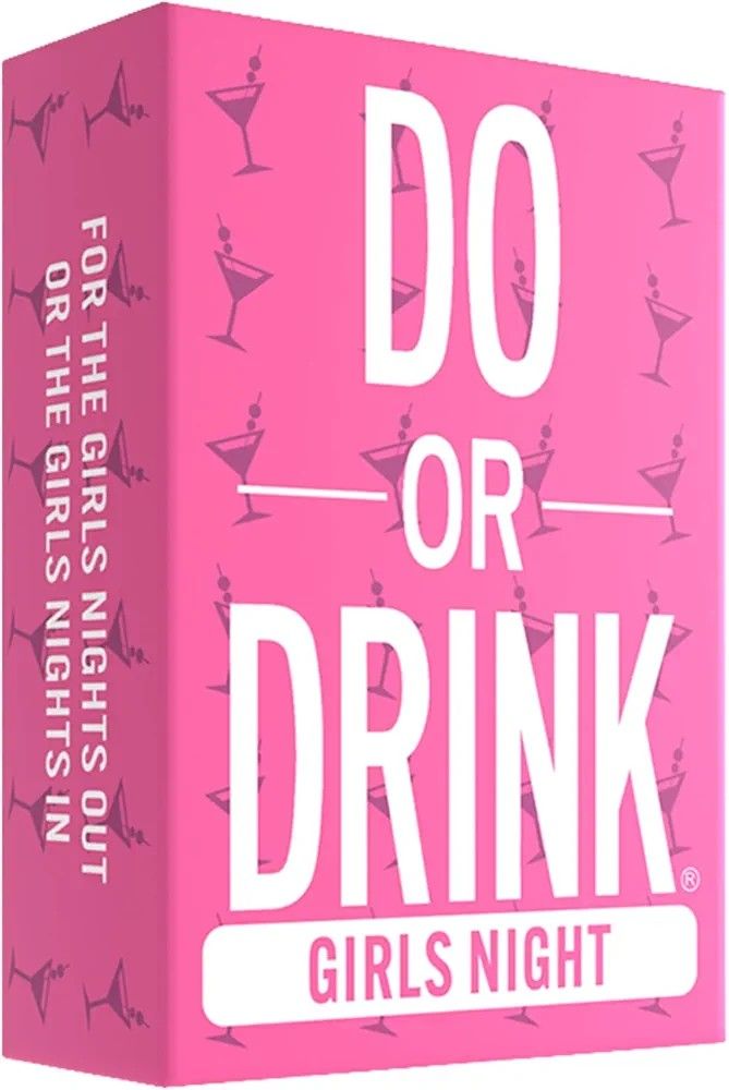Do or Drink Girls Night - Bachelorette Party and Drinking Games with 250 Cards - Hilarious Challenges for Girls Weekend, 21st Birthdays, Bridal Shower