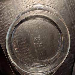 Vintage PYREX 21cm 8.25in Glass Bake Dish with Handles