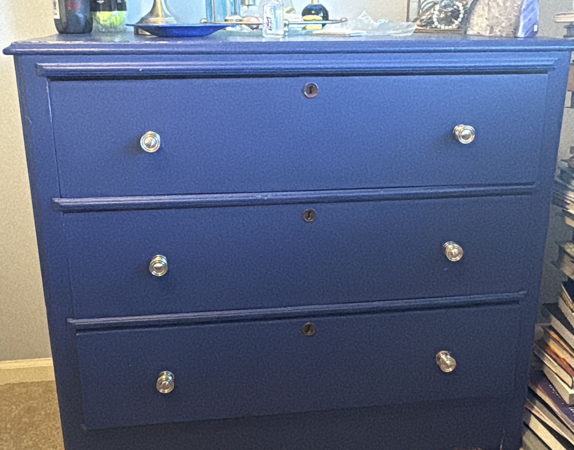 Solid Wood Dresser Vintage