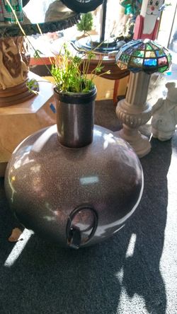 Huge. Indoor/outdoor vase...