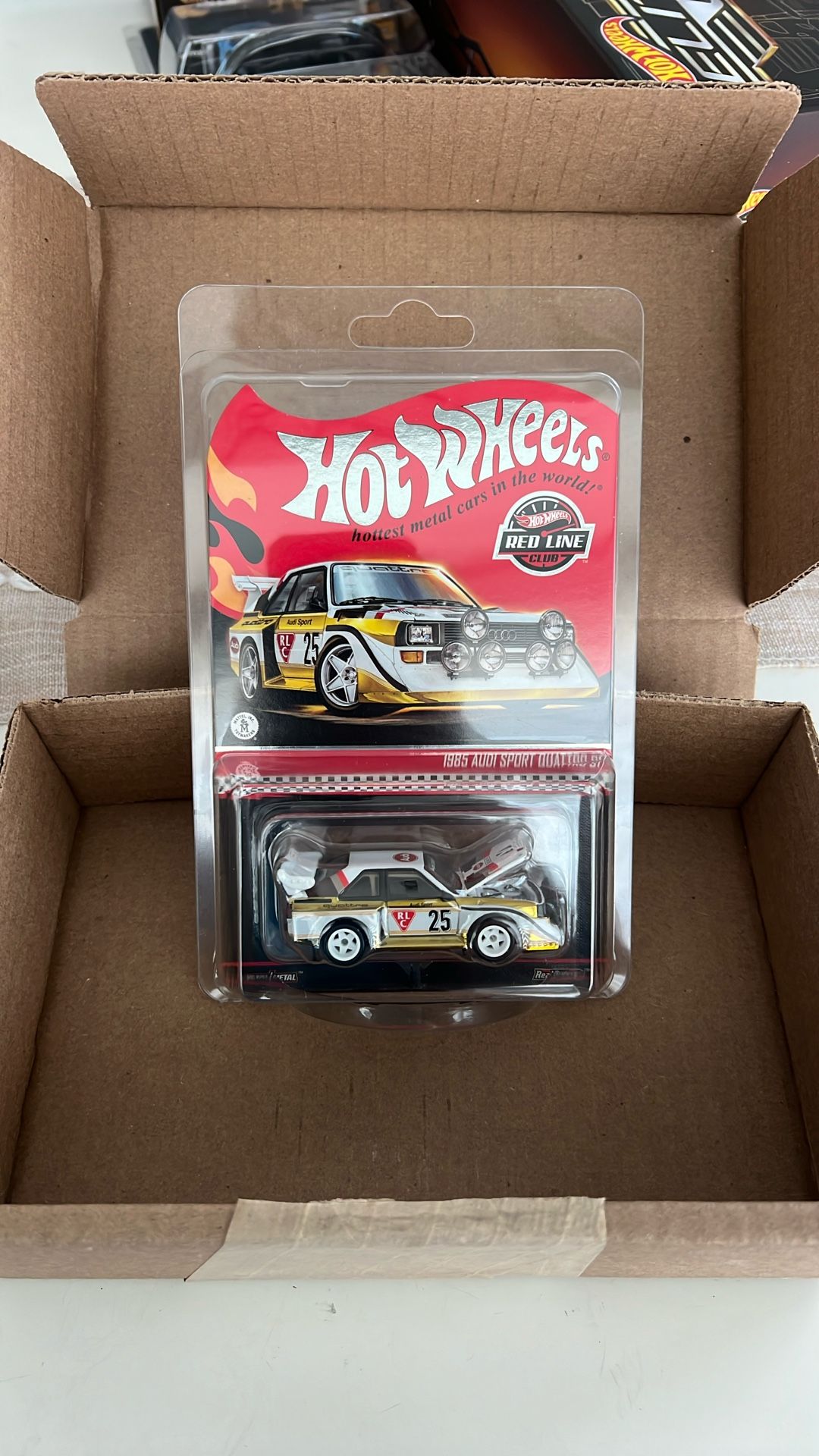 Hot Wheels 1985 Audi Sport Quattro S1 ホットウィール 1985 アウディ