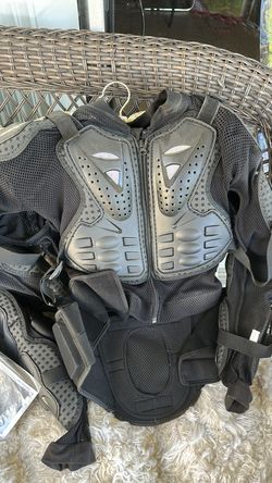 Motorcycle Full Body Armored Racing Motocross Jacket Spine Chest Protect Gear