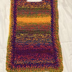 Crocheted Car Seat/Stroller Blanket/Poncho