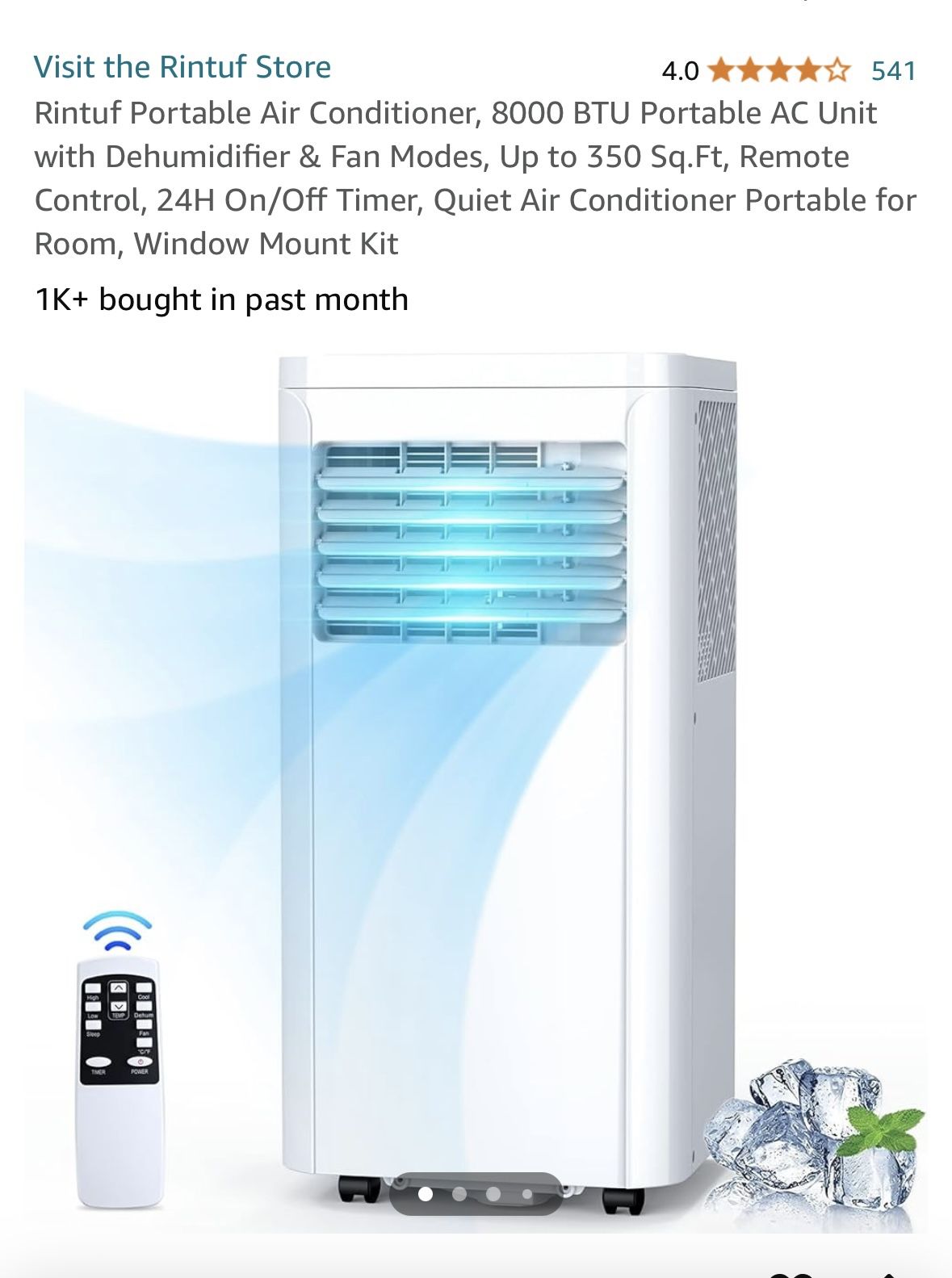 AC 8000 btc Air Conditioner 
