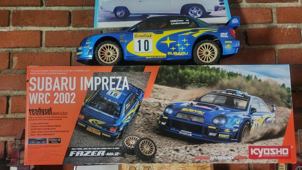 Kyoso Rally Car Subaru Wrx Sti