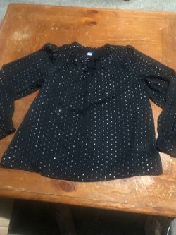 Shiny old navy blouse