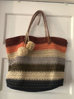 Target Colorful boho tote bag