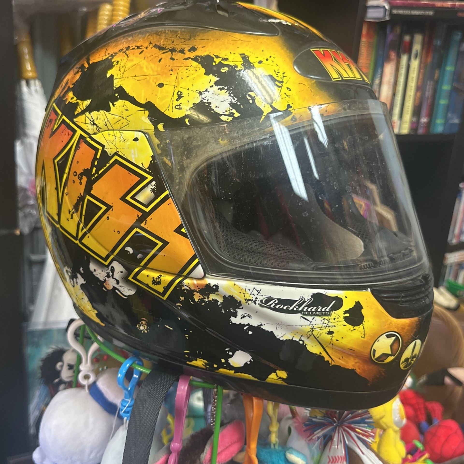 KISS Rock hard Bike / Motorcycle Helmet