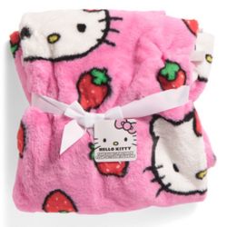 Hello Kitty Pink Strawberry Blanket $50