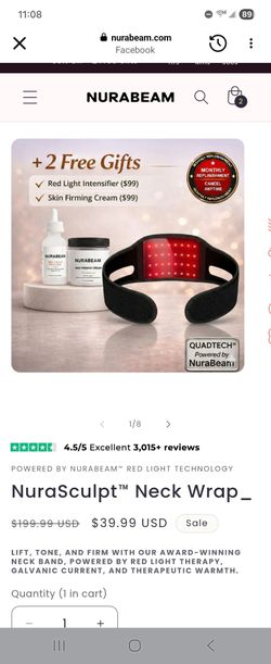 Nurabeam red light necksculpt