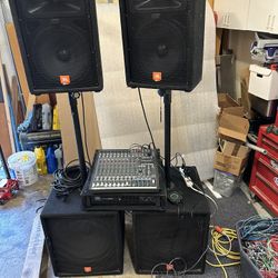 JBL, QSC, Mackie Sound System