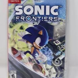 Sonic Frontiers Brand New Factory Sealed Nintendo Switch Sega Games