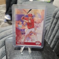 Mike Trout Panini Diamond Kings Baseball Card 