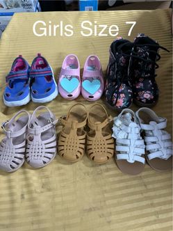 Girls Shoes, Sandals & Boots - Size 7