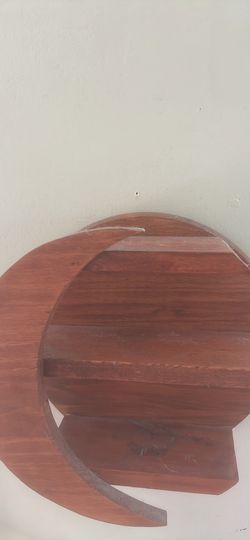 Real Wood Moon Shelf FIRM ON PRICE CASH ONLY