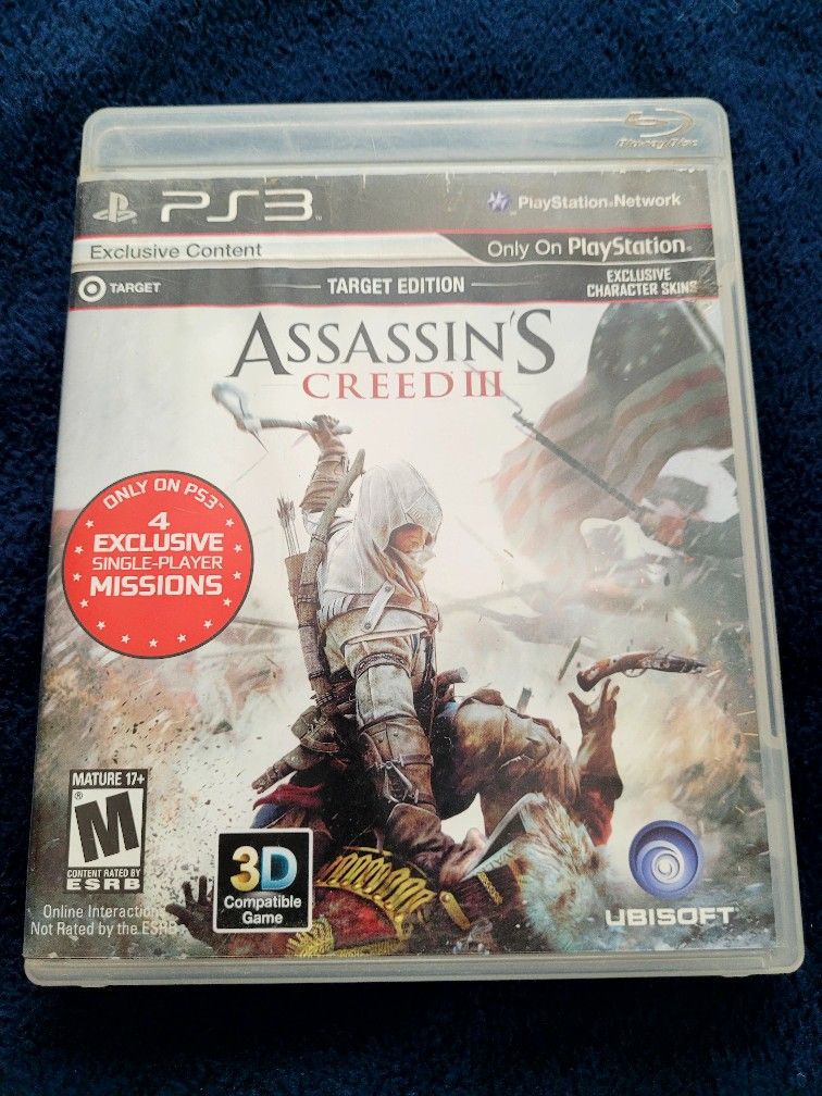 Assassin's Creed III - PS3/PlayStation 3