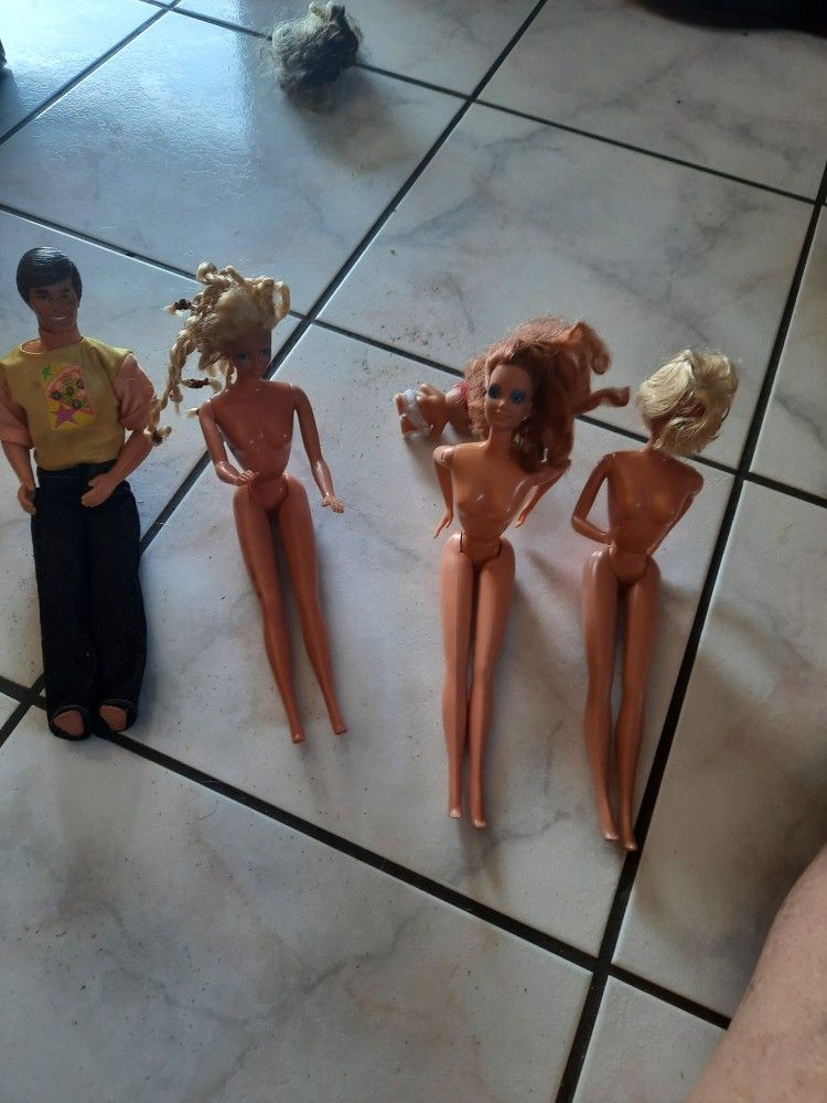 Barbies,kens, Clothes. Misc