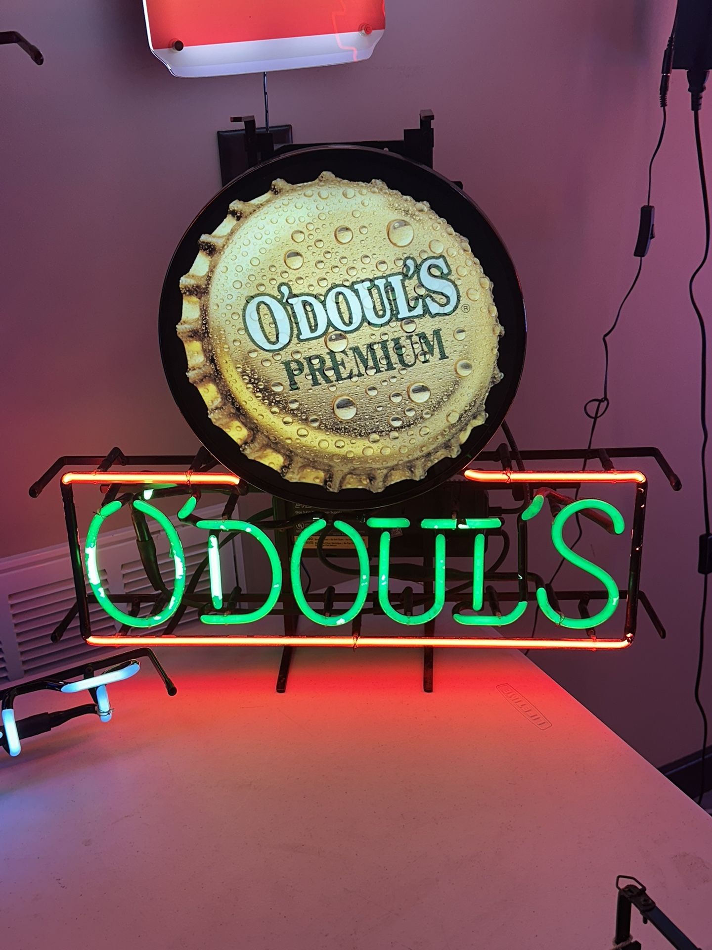 CHEAP O’DOULS PREMIUM NEON SIGN!
