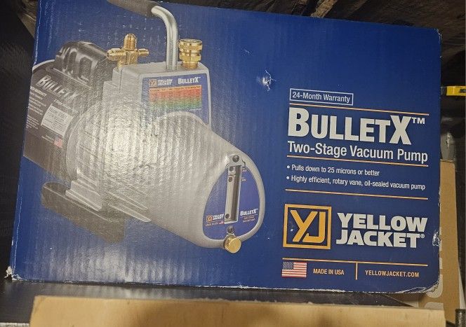 BulletX Two Stage Vacuum Pump HVAC 