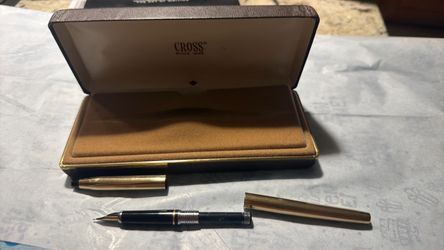 Cross gold fountain pen