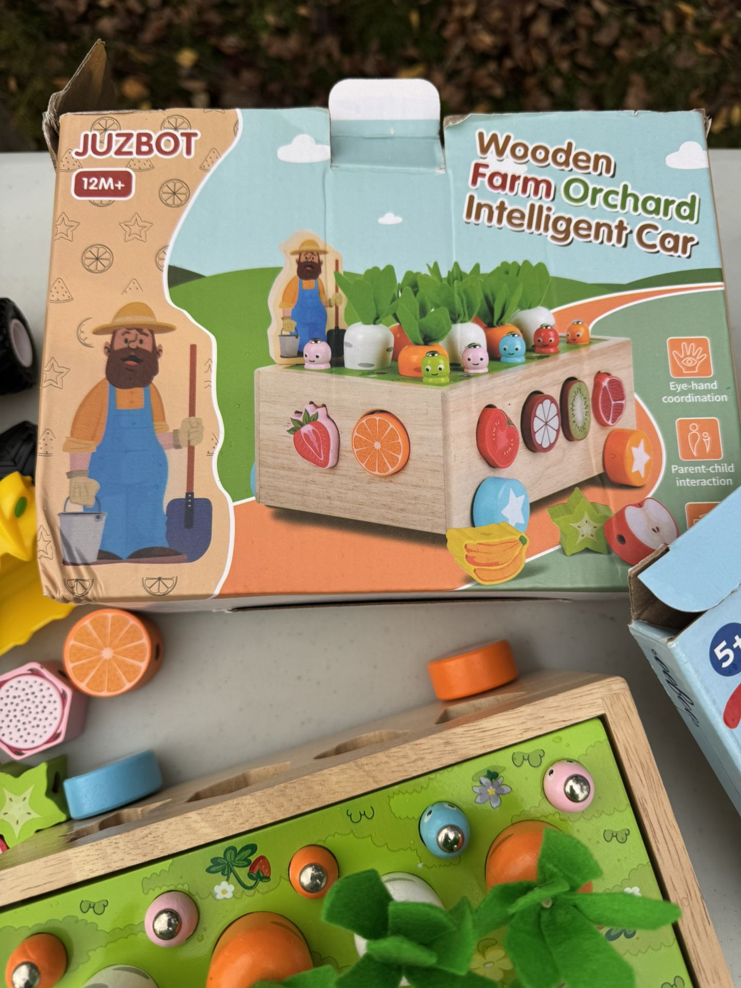 Juzbot Wooden Farm Orchard Toy