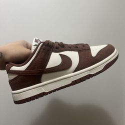 Nike Dunk Low Next Nature Brown/Red Sepia 6.5Y / Fits 8W