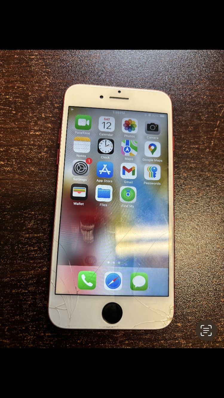 iPhone SE 2nd generation 64GB Cracked Works Perfect T-Mobile Carrier Unlocked Clean Iemi