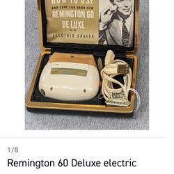 Remington 60 De Luxe Shaver