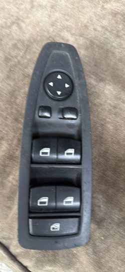genuine OEM driver-side master power window switch for a BMW 3-Series (e.g., 2012-2016 328i).