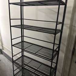 Folding Metal Shelf