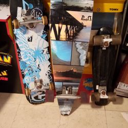 3 Skateboards