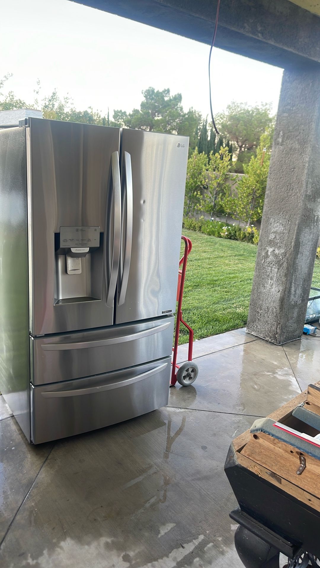 LG four-door Refrigerator