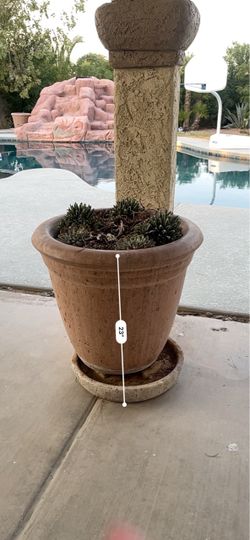 Flower Pot made out of concrete