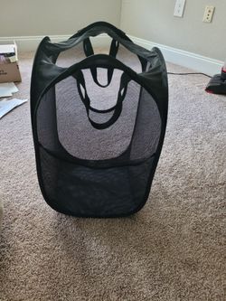 Collapsible  mesh hamper