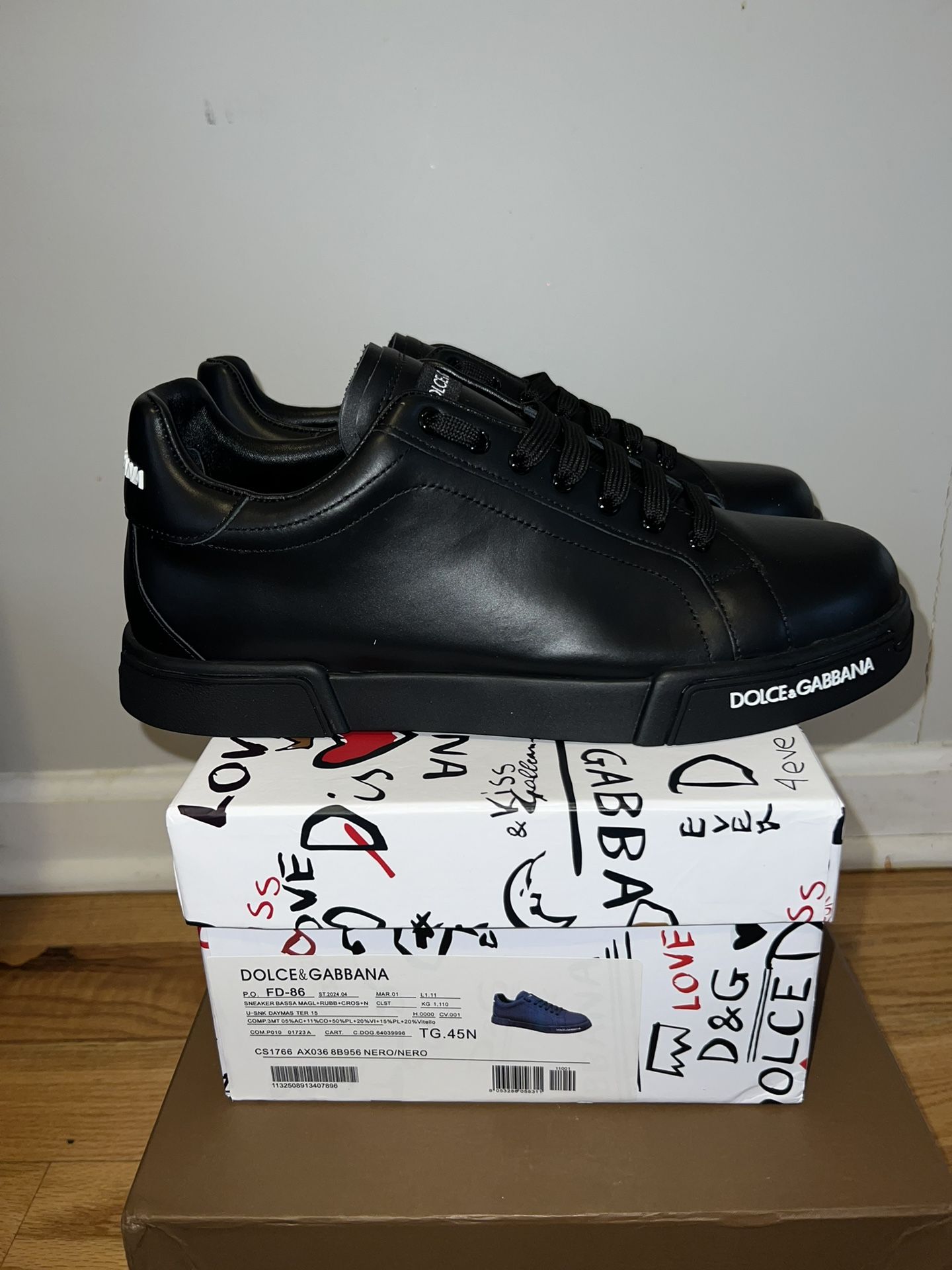 Dolce Gabbana Sneakers Size 10 Brand New Jordan