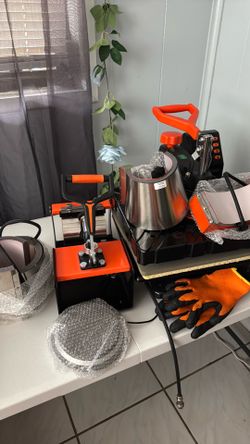 Dream van Heat Press machine