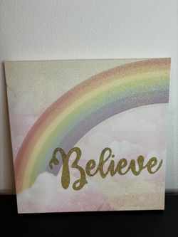 Rainbow Girls Room Decor Nursery Room Decor