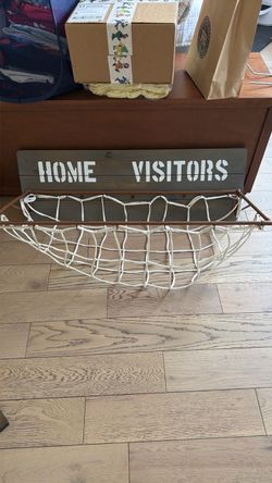 Pottery Barn Kids Wall Mount Sports Theme Storage