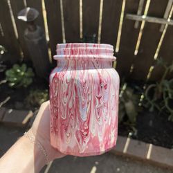 Painted Mason Jar