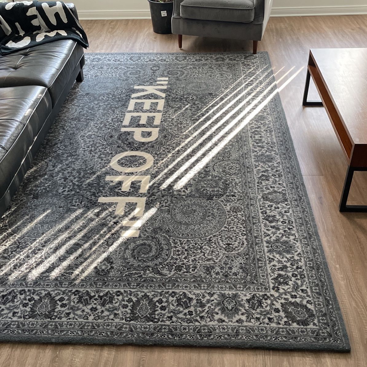 Off White Keep Off Ikea Rug from PKZ : r/snidereps