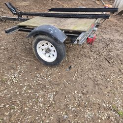 Motorcycle Trailer With Ramp 