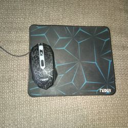 Naxa Mouse And Mouse Pad