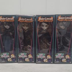 Day of the Dead Little Bebops Dulce Catrina 20" dolls set of 4